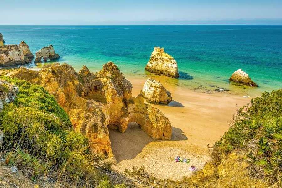 Litoral Mar Dream 17, Beach Front, Free Wi-Fi, Private Parking, Pool Portimao Luaran gambar
